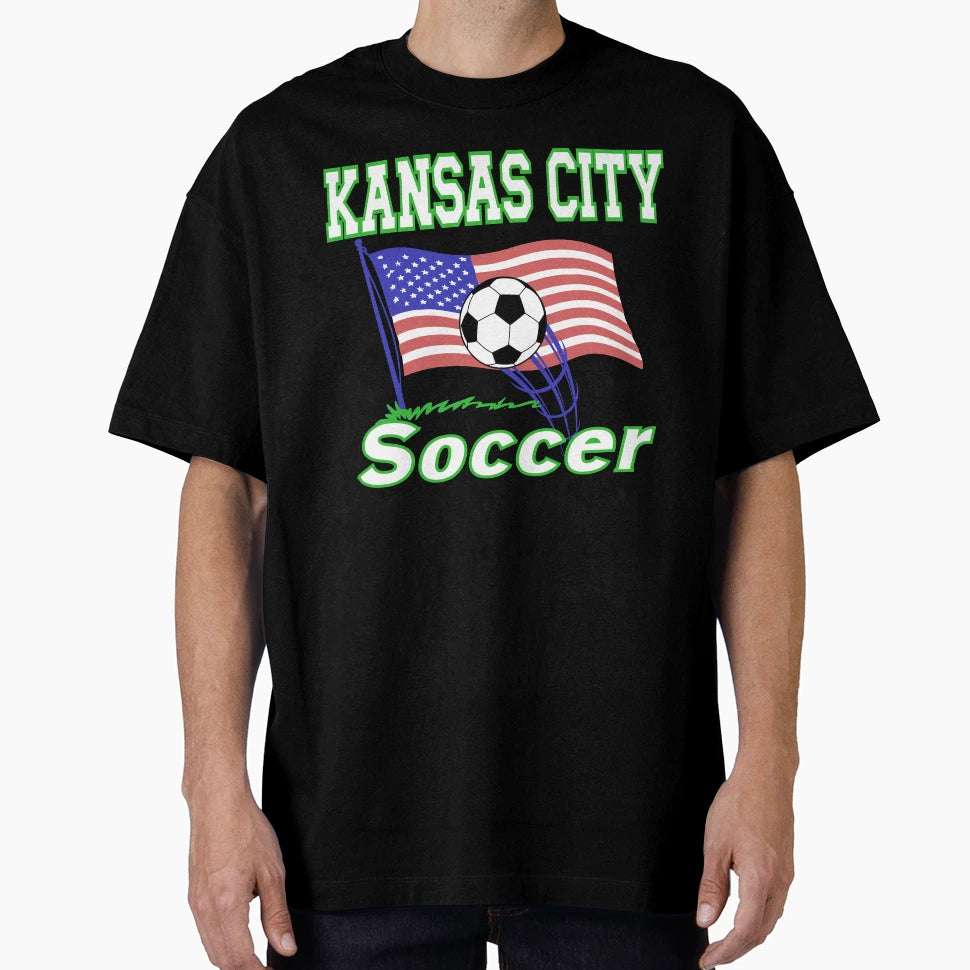Kansas City Soccer Football Fan T-Shirt - Graphic Print for Adults - T-Shirt, Sweatshirt, Hoodie