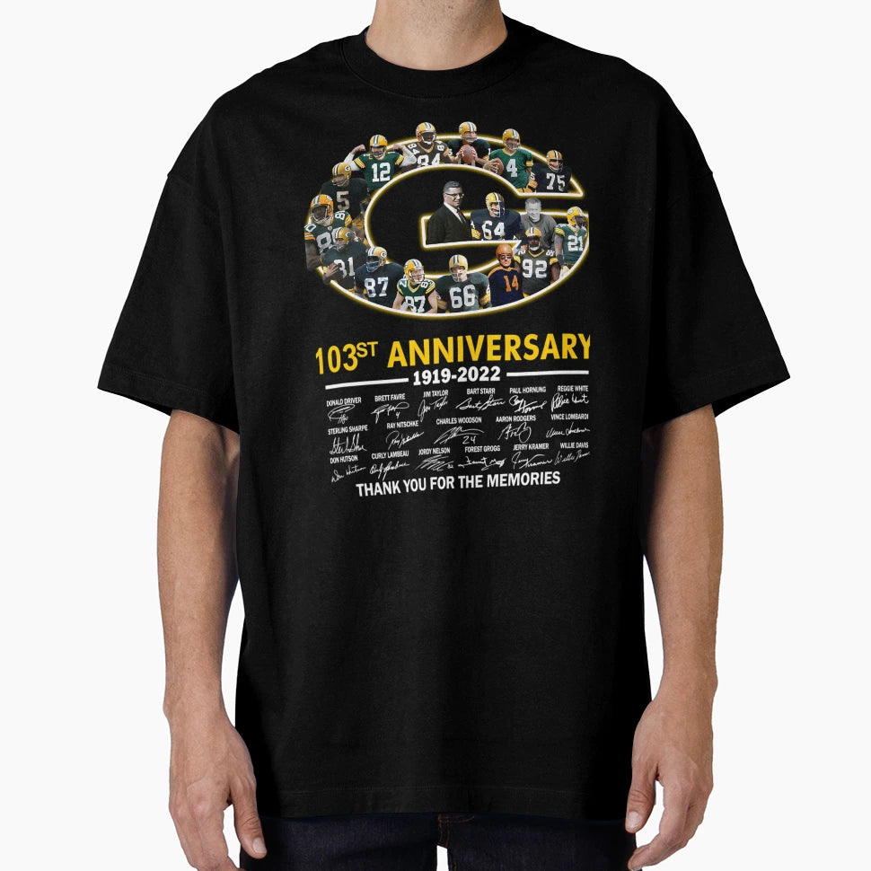 Green Bay Packers T-Shirt - Custom Art Print Unisex - T-Shirt, Sweatshirt, Hoodie