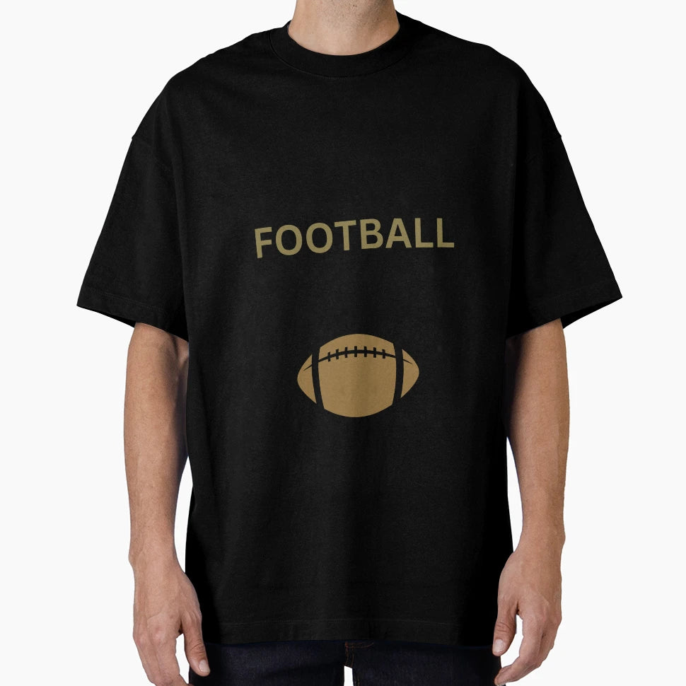 Eat Sleep Football Repeat T-Shirt - Fun Novelty Design for Adults - T-Shirt, Sweatshirt, Hoodie