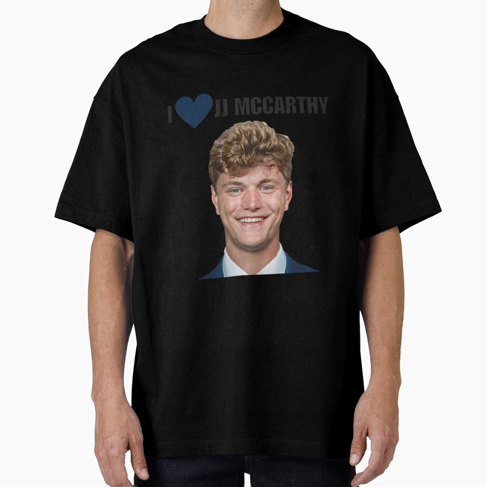 Jj Mccarthy Heart T-Shirt - Graphic Print Men Women - T-Shirt, Sweatshirt, Hoodie