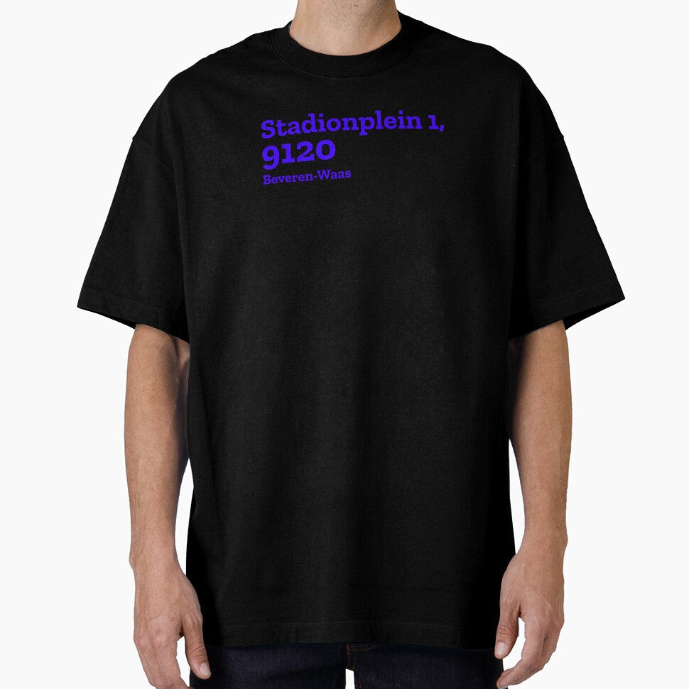 Waasland Stadium Address by The Chuck Wagon - Adult & Kids T-Shirts, Sweatshirts & Hoodies apparel design preview 1