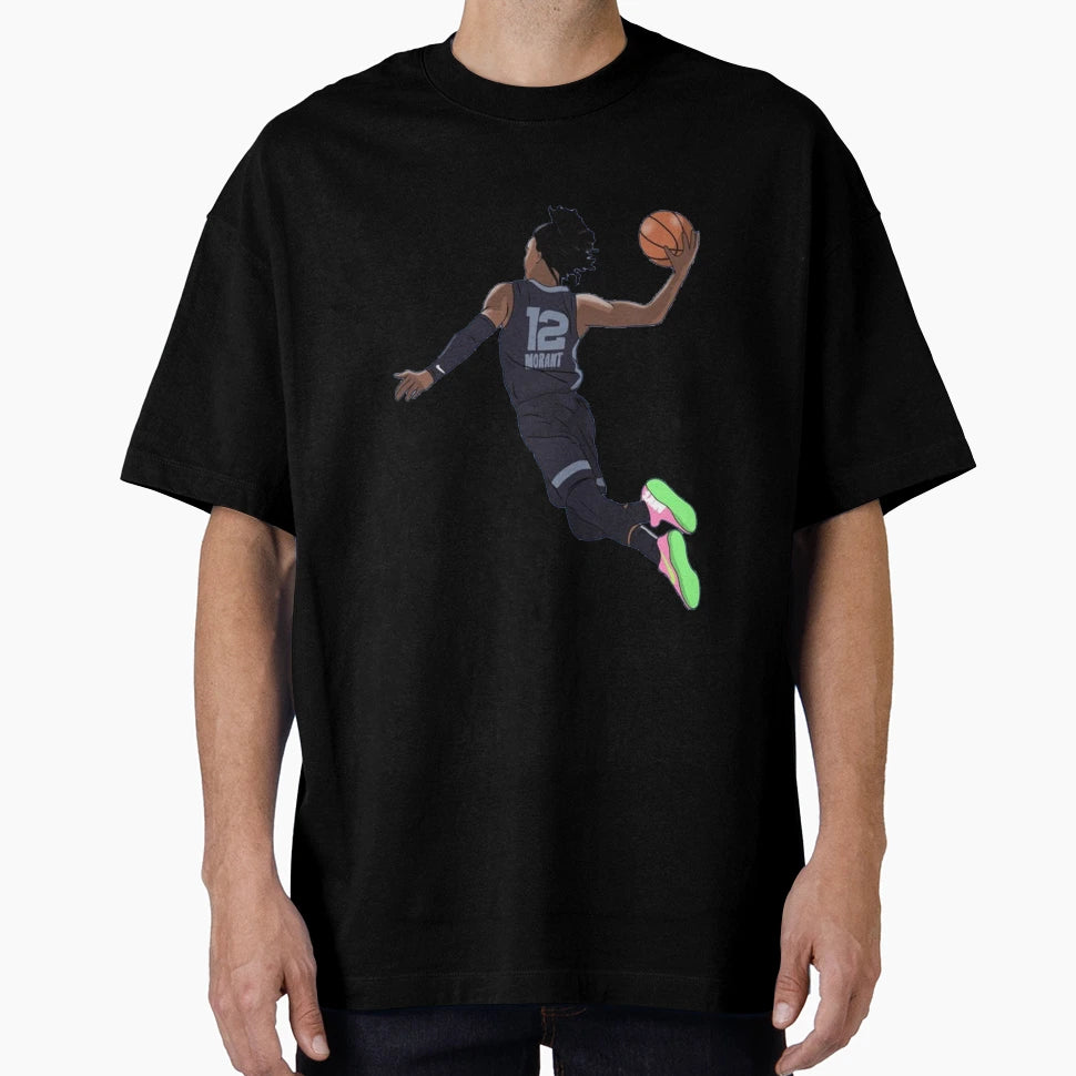 Ja Morant Big Air Dunk Memphis Basketball T-Shirt - Streetwear Style Unisex - T-Shirt, Sweatshirt, Hoodie
