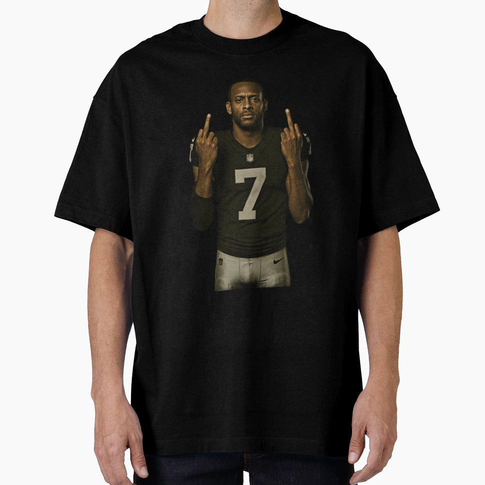 Geno Smith No Luck Just Hate Raiders T-Shirt - Fun Novelty Design Men Women - T-Shirt, Sweatshirt, Hoodie