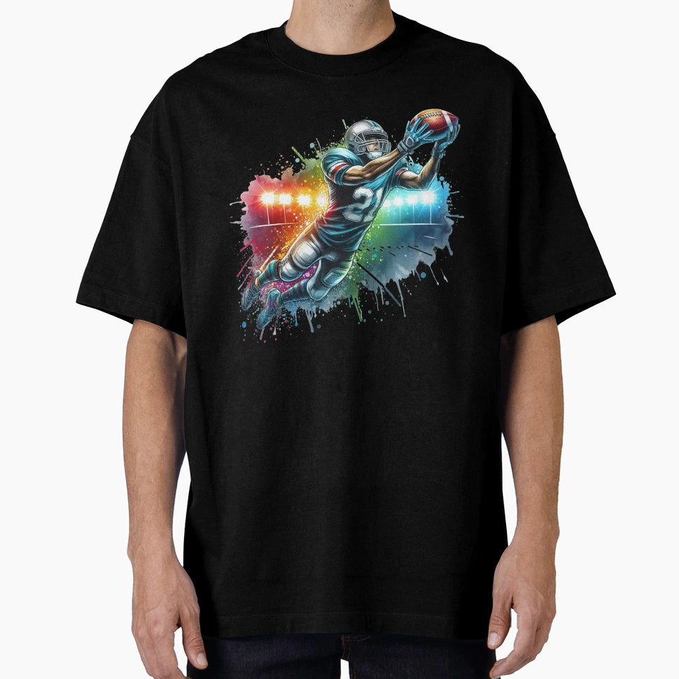 Ruby Player American Football T-Shirt - Graphic Print Unisex - T-Shirt, Sweatshirt, Hoodie