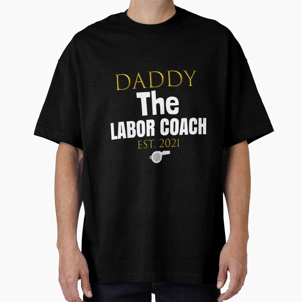 Mens Funny Dad Labor Coach Childbirth 2018 Outfit - Adult & Kids T-Shirts, Sweatshirts & Hoodies apparel design preview 1