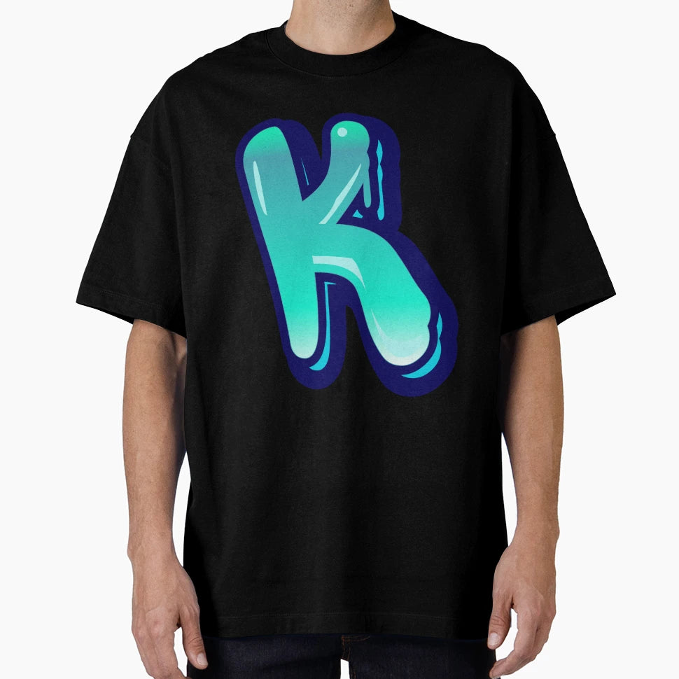 Alphabet K Graffiti Letters Letter K T-Shirt - Novelty Apparel Men Women - T-Shirt, Sweatshirt, Hoodie