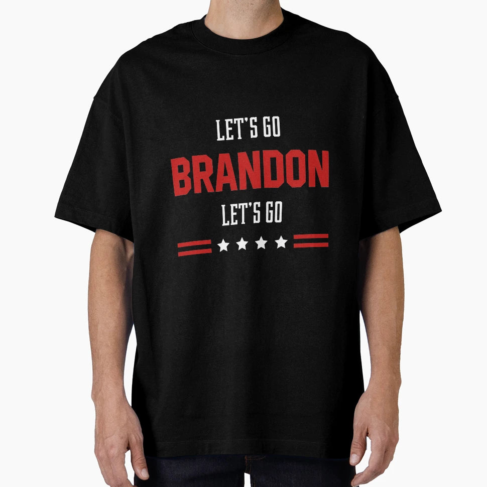 Lets Go Brandon Usa Political Gift T-Shirt - Custom Art Print Men Women - T-Shirt, Sweatshirt, Hoodie