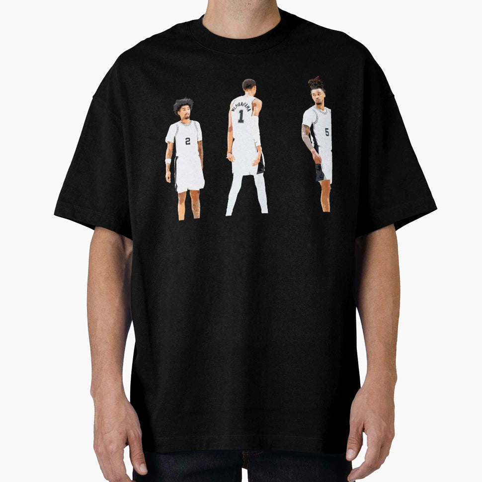 Victor Wembanyama Stephon Castle Dylan T-Shirt - Graphic Print Unisex - T-Shirt, Sweatshirt, Hoodie