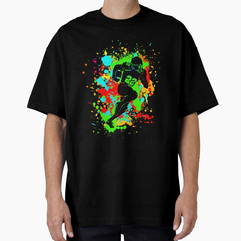 Field And Couch Front Tv American T-Shirt - Graphic Print for Adults - T-Shirt, Sweatshirt, Hoodie