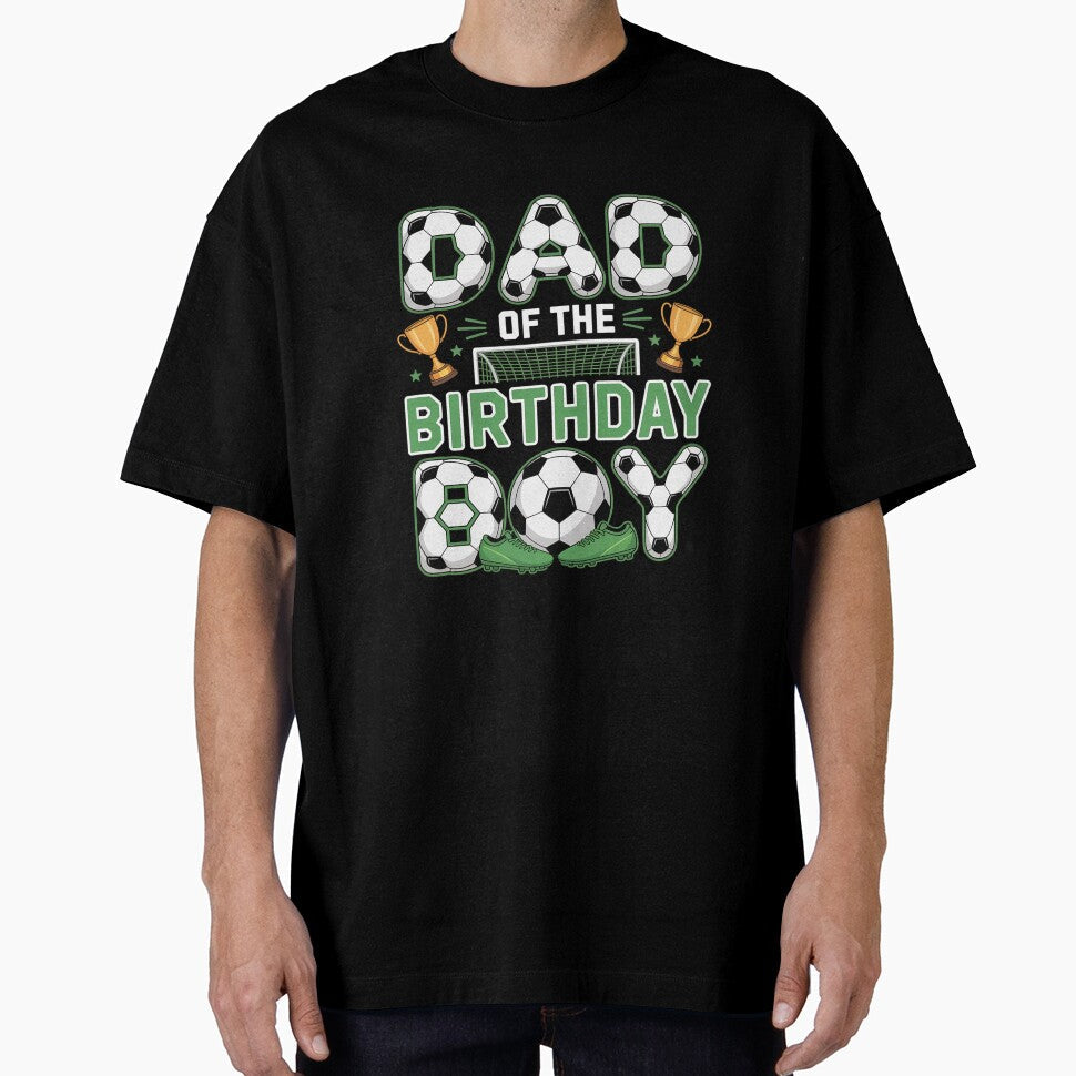 Dad And Mom Of The Birthday Boy Soccer Group Family - Adult & Kids T-Shirts, Sweatshirts & Hoodies apparel design preview 1