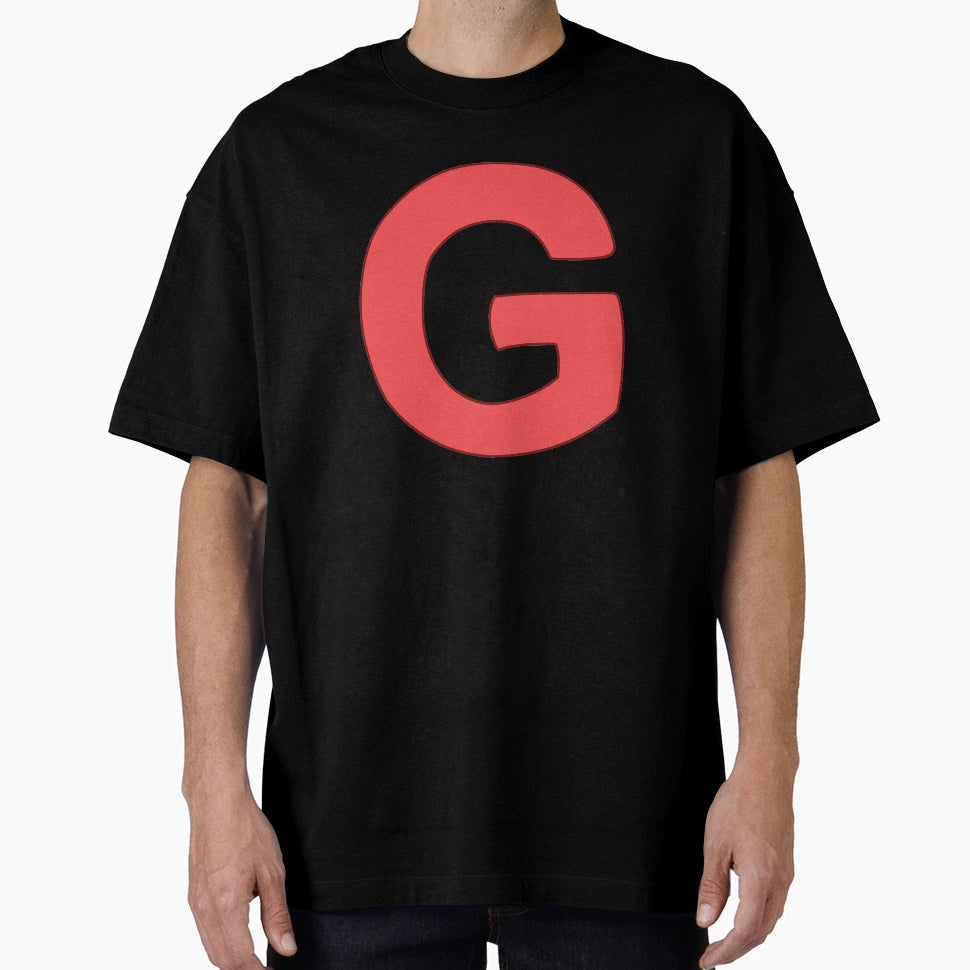 Letter G Red T-Shirt - Streetwear Style Men Women - T-Shirt, Sweatshirt, Hoodie