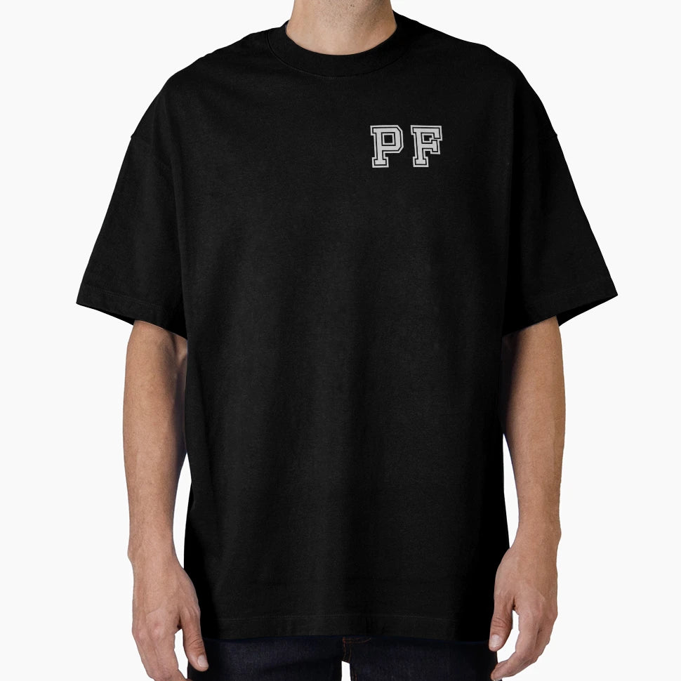 P F Varsity Initials Varsity Letters T-Shirt - Graphic Print Men Women - T-Shirt, Sweatshirt, Hoodie