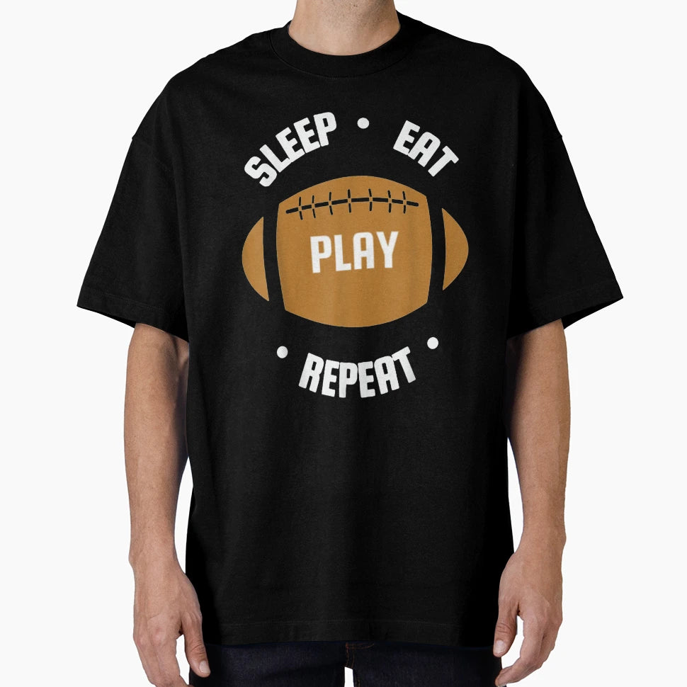 Rug Sleep Eat Play Repeat Sports Team T-Shirt - Graphic Print Men Women - T-Shirt, Sweatshirt, Hoodie
