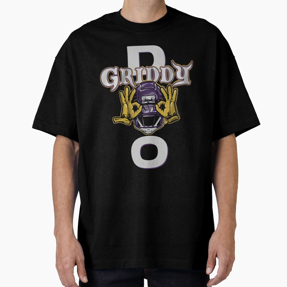 Griddy Duo T-Shirt - Minimalist Print Men Women - T-Shirt, Sweatshirt, Hoodie