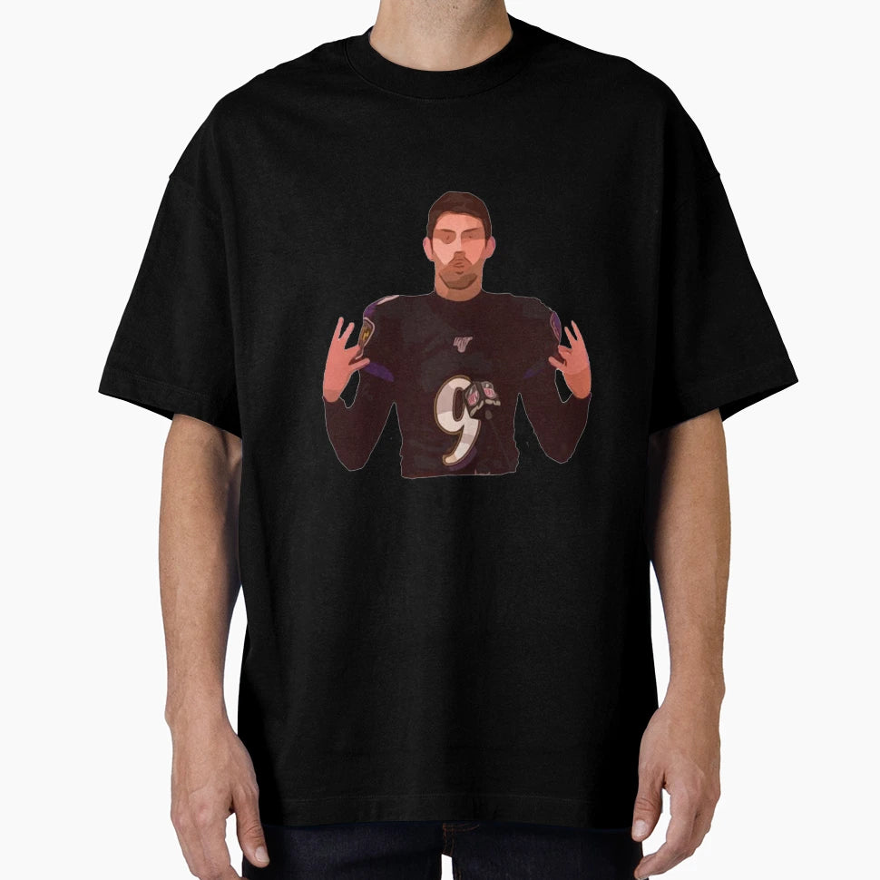 Justin Tucker Presser T-Shirt - Custom Art Print Unisex - T-Shirt, Sweatshirt, Hoodie