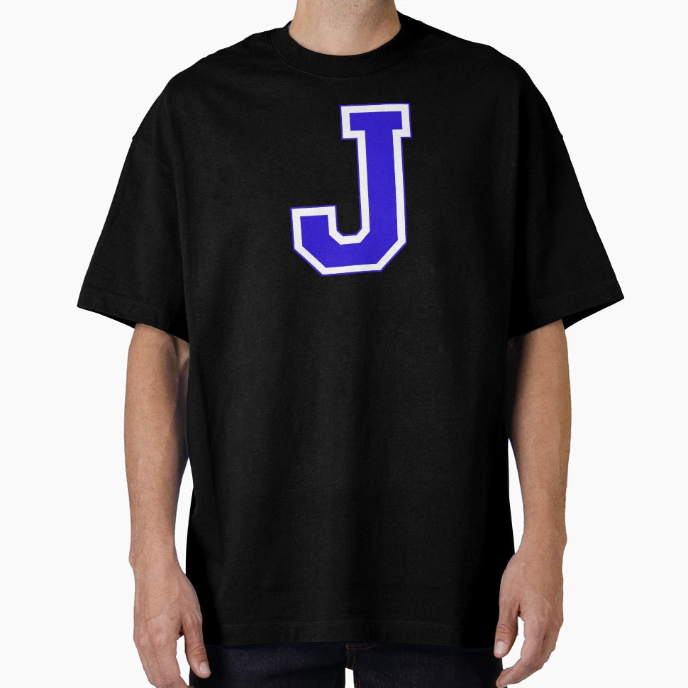 Varsity Letter J T-Shirt - Novelty Apparel for Adults - T-Shirt, Sweatshirt, Hoodie