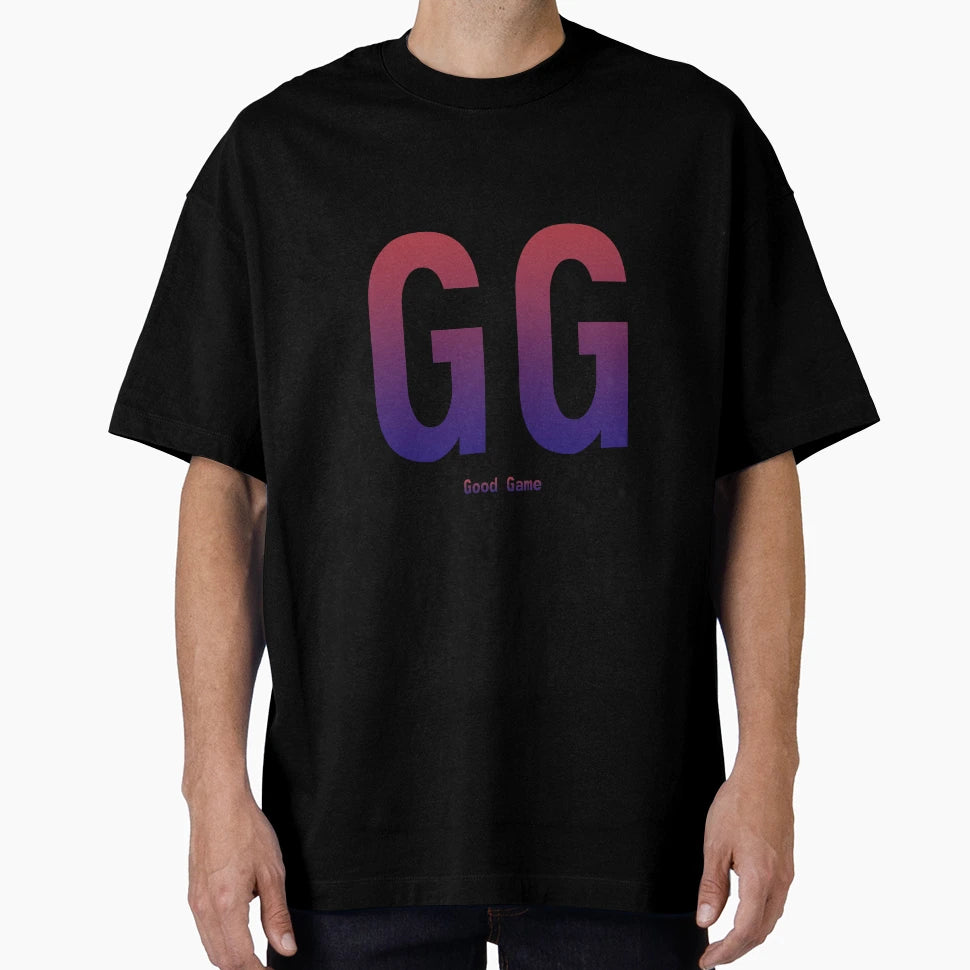 Slogan Gg Good Game Bodbeli T-Shirt - Graphic Print for Adults - T-Shirt, Sweatshirt, Hoodie