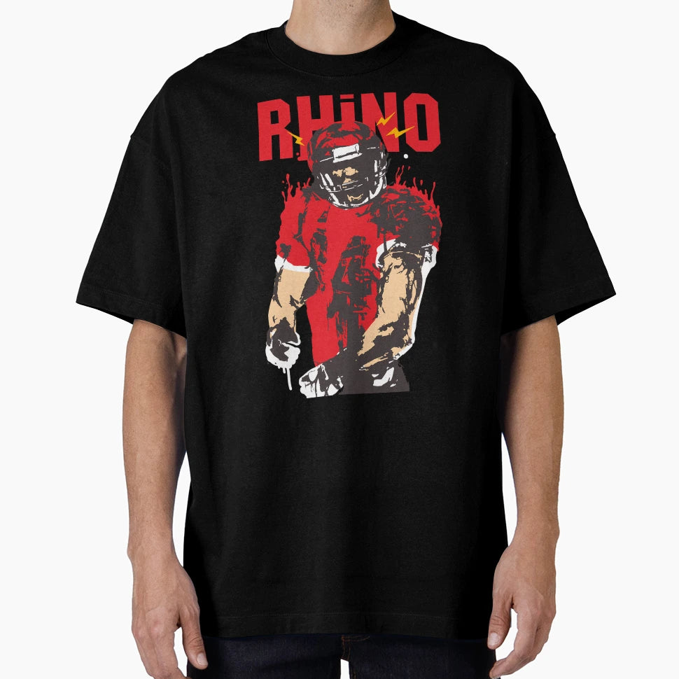 Blooded Rhino T-Shirt - Graphic Print Men Women - T-Shirt, Sweatshirt, Hoodie