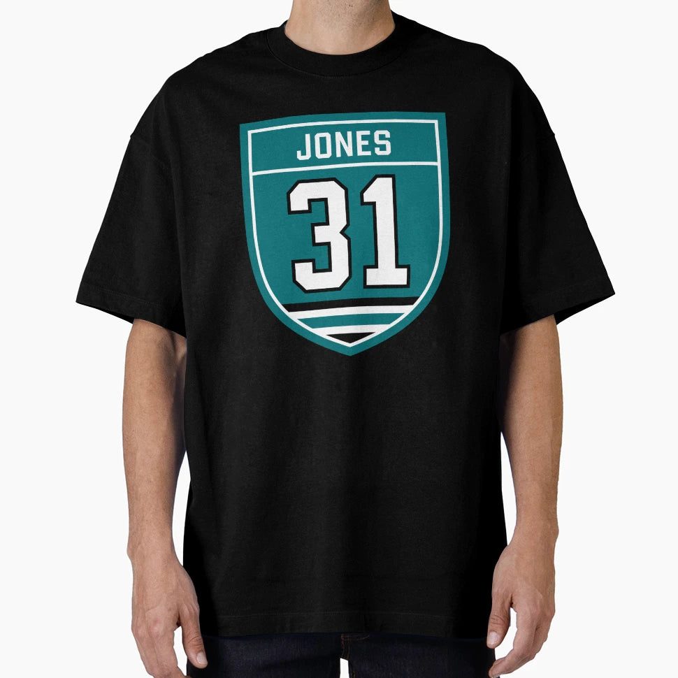 Jones 31 Emblem T-Shirt - Minimalist Print Men Women - T-Shirt, Sweatshirt, Hoodie