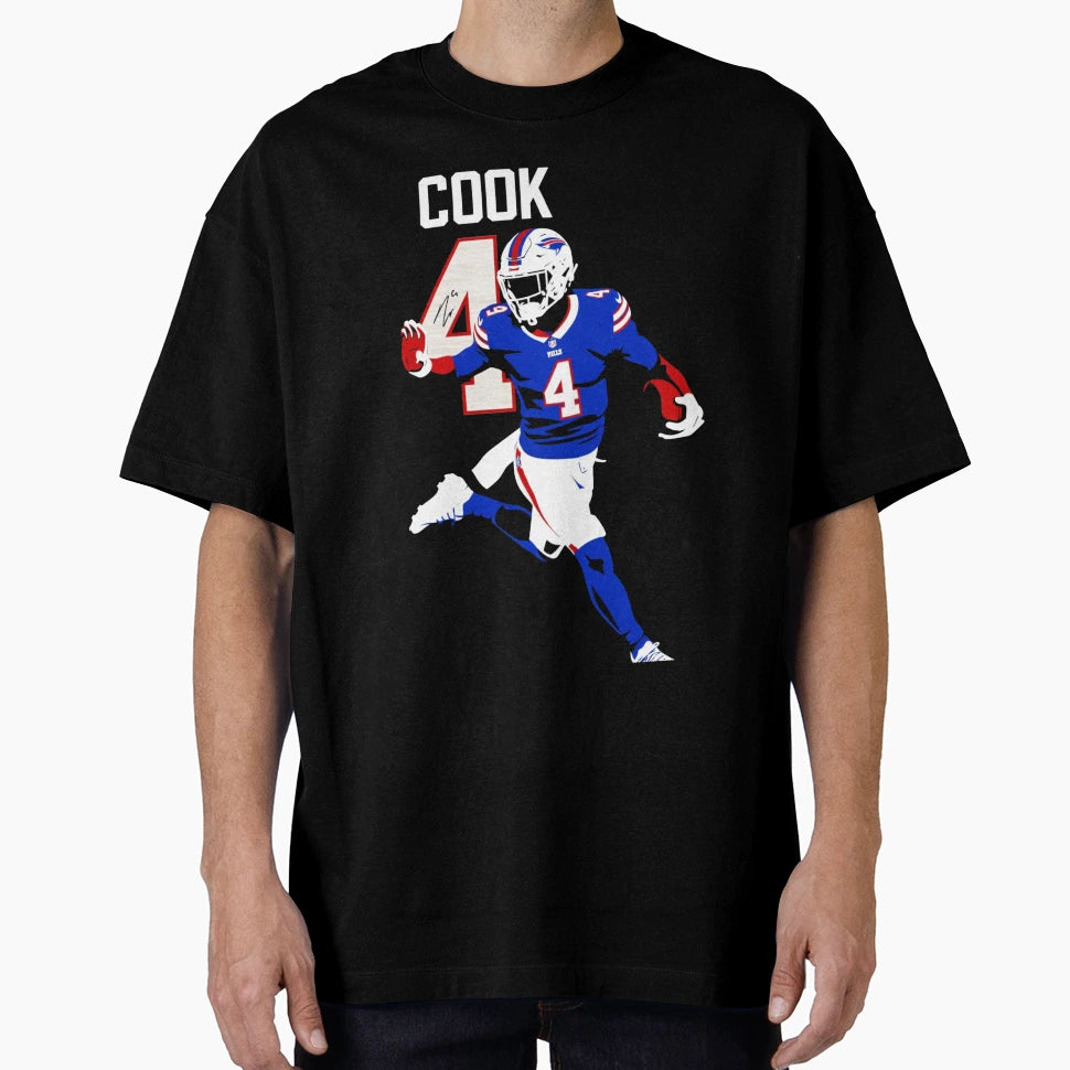 James Cook 4 Minimalist Football Art T-Shirt - Graphic Print Men Women - T-Shirt, Sweatshirt, Hoodie