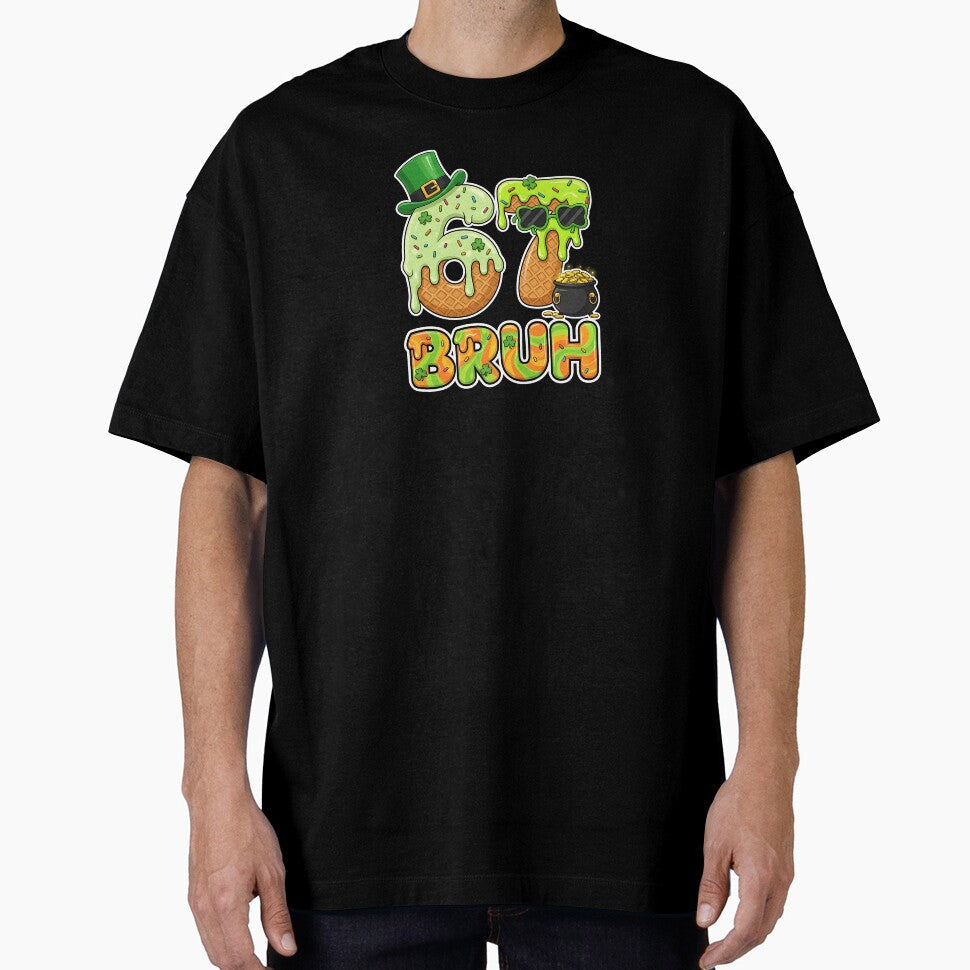 Bruh 67 Meme Six Seven For Kids Boys Girls St - Adult & Kids T-Shirts, Sweatshirts & Hoodies apparel design preview 1