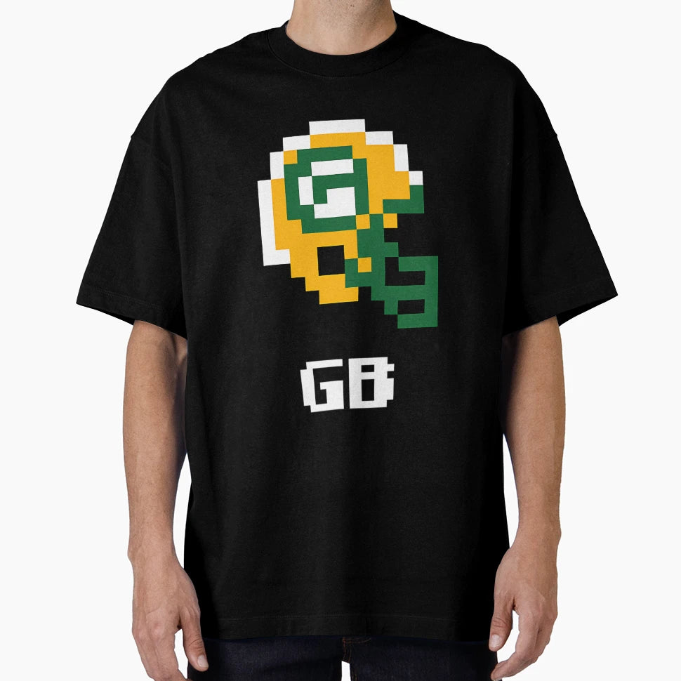 Green Bay Packers Tecmo Super Bowl T-Shirt - Minimalist Print for Adults - T-Shirt, Sweatshirt, Hoodie
