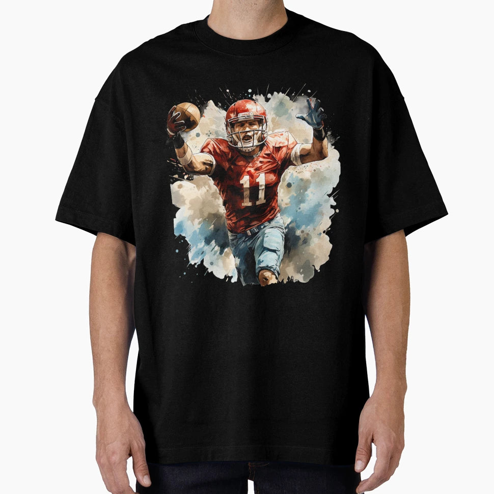 Football Player 3 T-Shirt - Graphic Print for Adults - T-Shirt, Sweatshirt, Hoodie