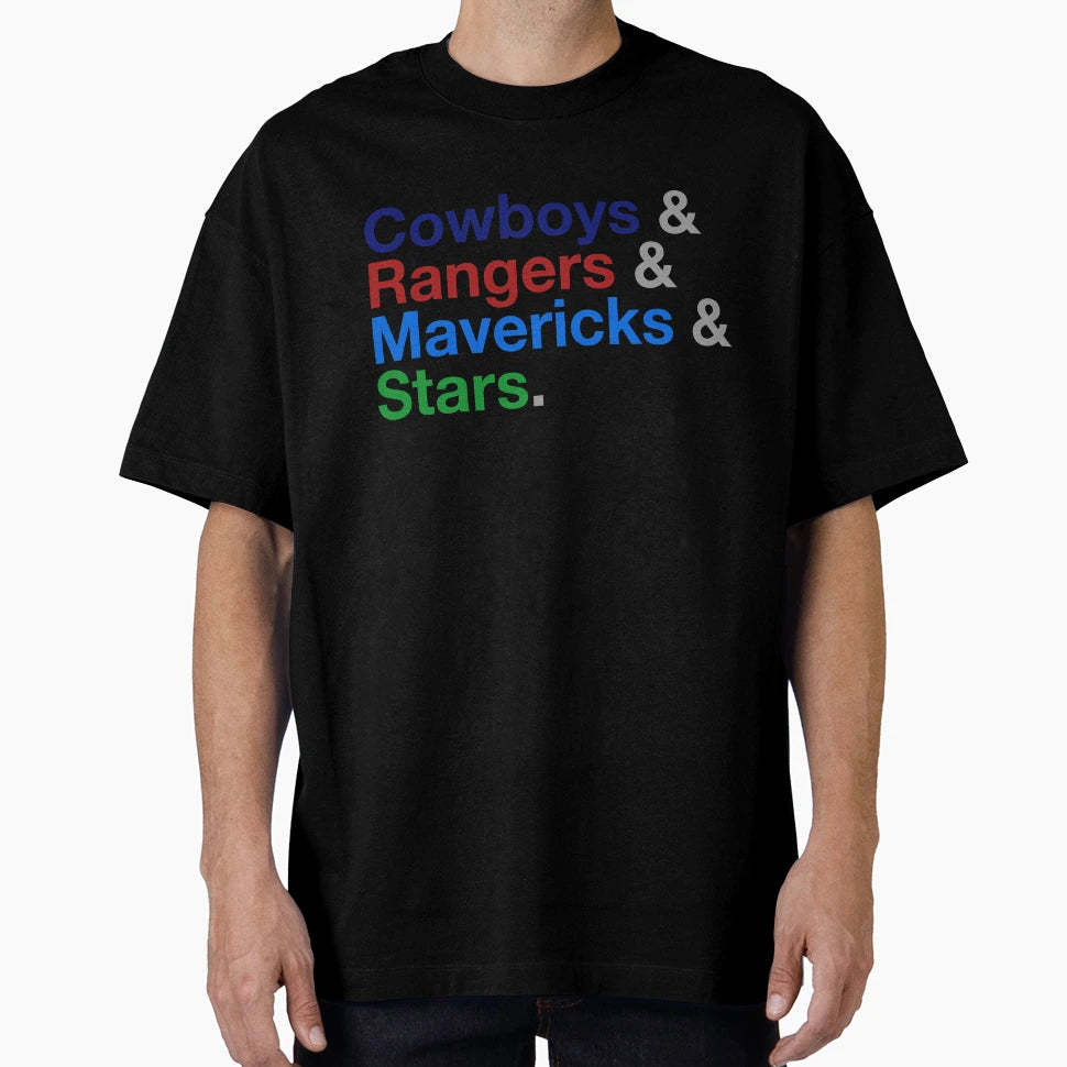 Dallas Sports T-Shirt - Aesthetic Graphic for Adults - T-Shirt, Sweatshirt, Hoodie