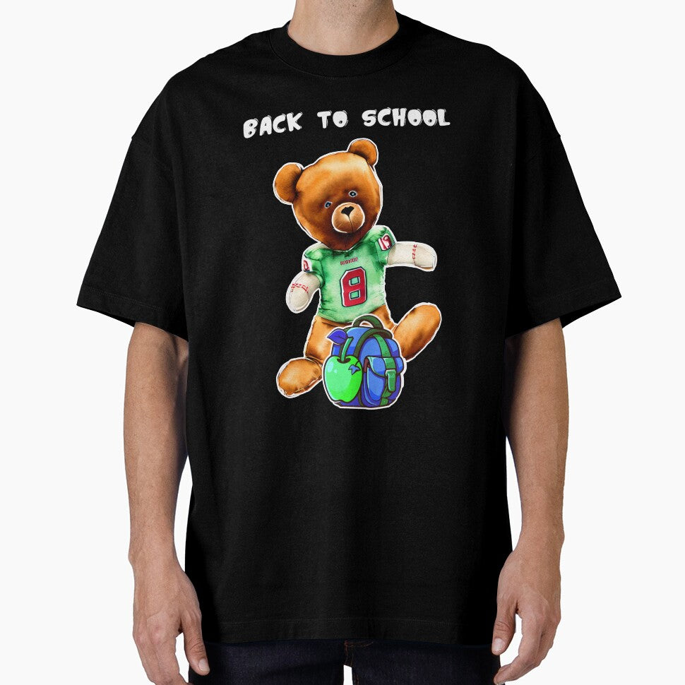 Bear back to school by Astralia - Adult & Kids T-Shirts, Sweatshirts & Hoodies apparel design preview 1