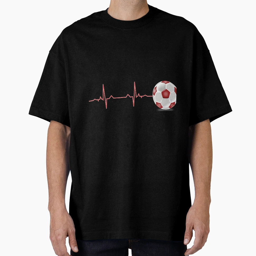 Football Heart T-Shirt - Novelty Apparel Unisex - T-Shirt, Sweatshirt, Hoodie