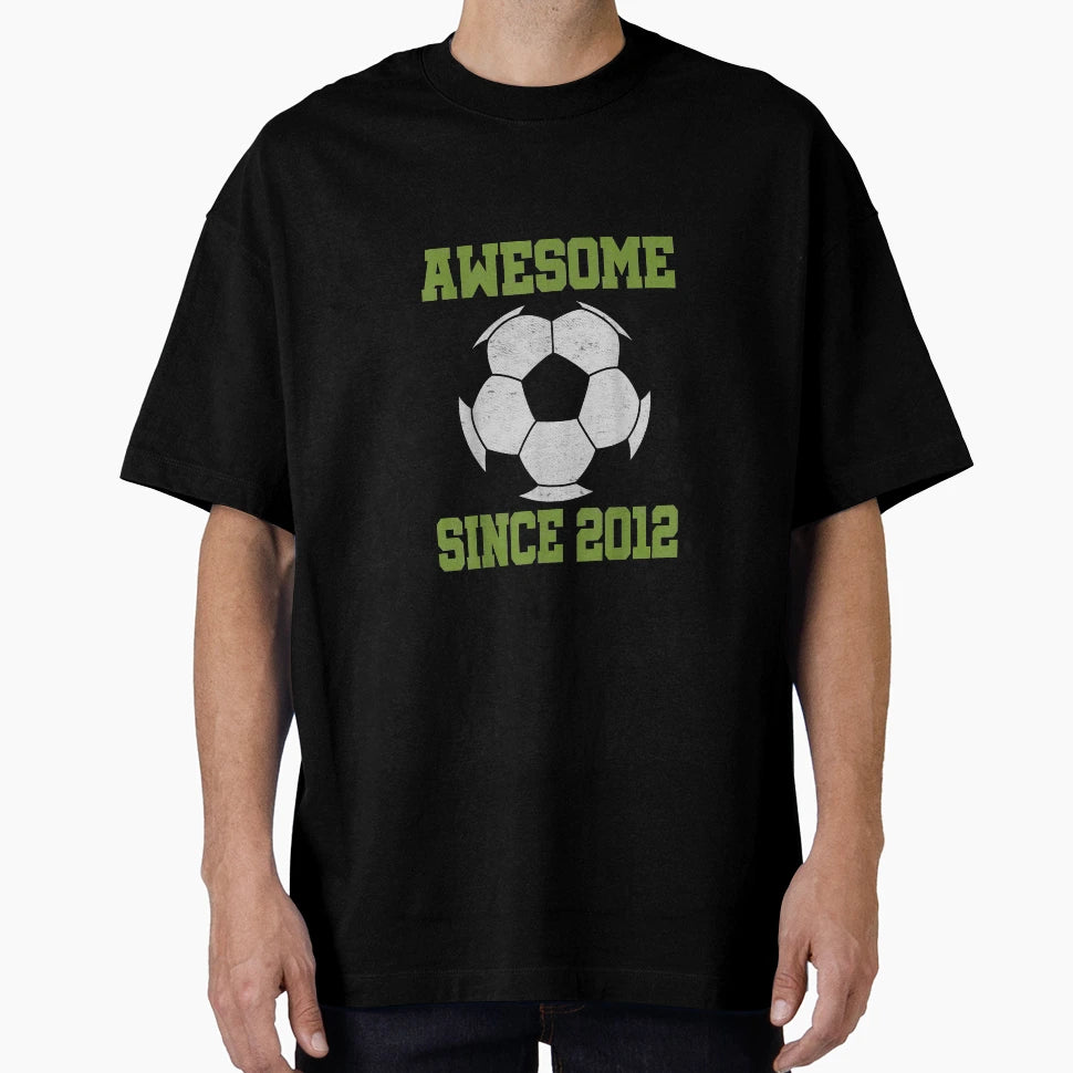 9Th Birthday Party Soccer Player 9 T-Shirt - Minimalist Print Men Women - T-Shirt, Sweatshirt, Hoodie