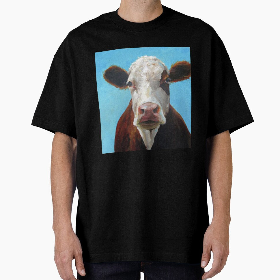 Hereford Cow Cute Gift For Lovers by Galvanized - Adult & Kids T-Shirts, Sweatshirts & Hoodies apparel design preview 1