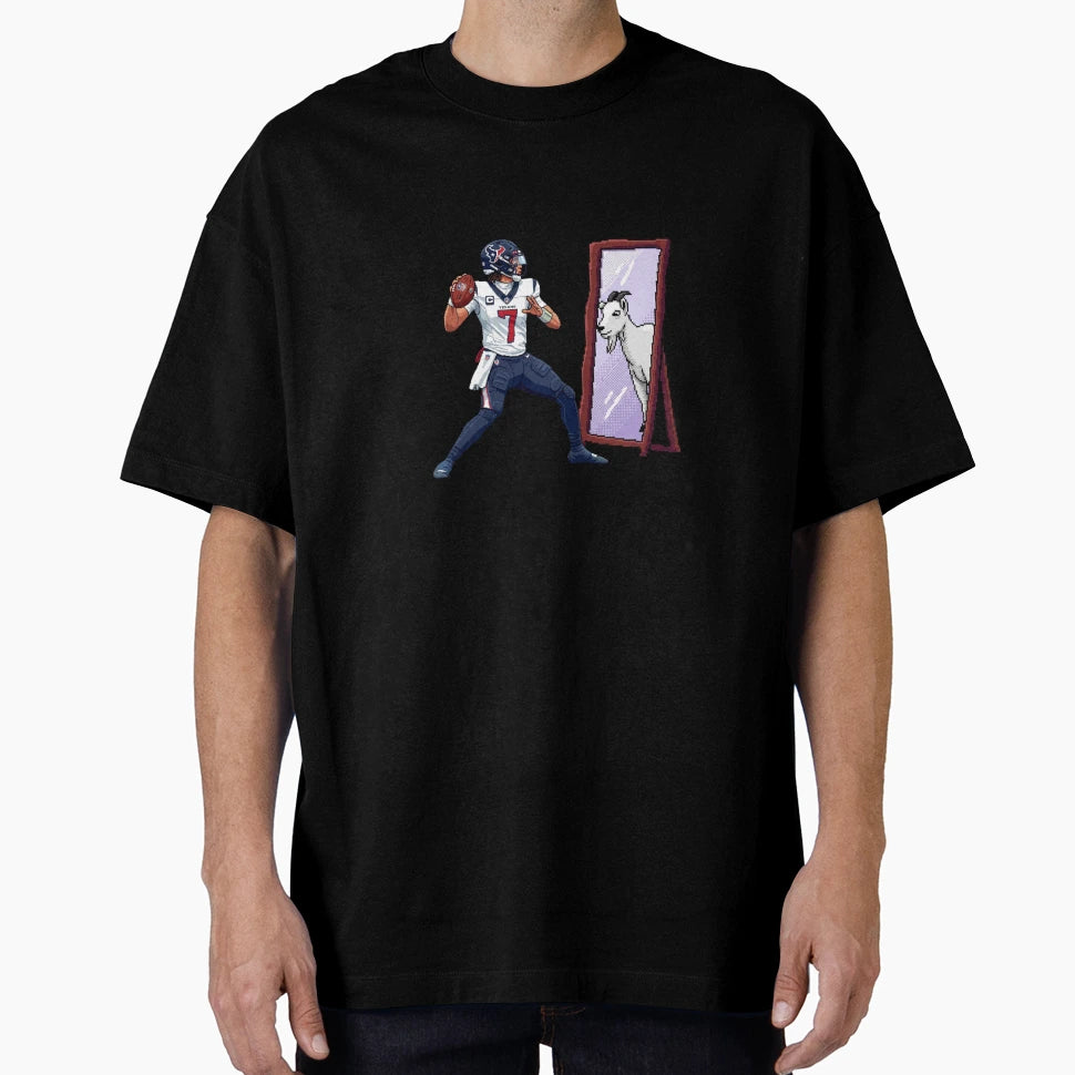Cj Stroud Goat Pixel Art T-Shirt - Graphic Print for Adults - T-Shirt, Sweatshirt, Hoodie