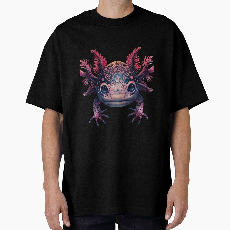 Stylized Axolotl by HarmonyTheKoala - Adult & Kids T-Shirts, Sweatshirts & Hoodies apparel design preview 1