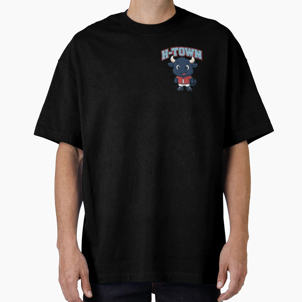 Texas Mascot T-Shirt - Custom Art Print Men Women - T-Shirt, Sweatshirt, Hoodie