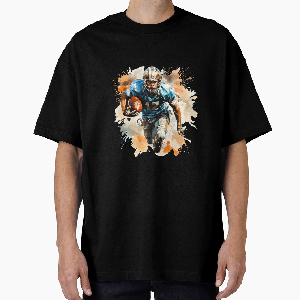 Football Player 2 T-Shirt - Graphic Print for Adults - T-Shirt, Sweatshirt, Hoodie
