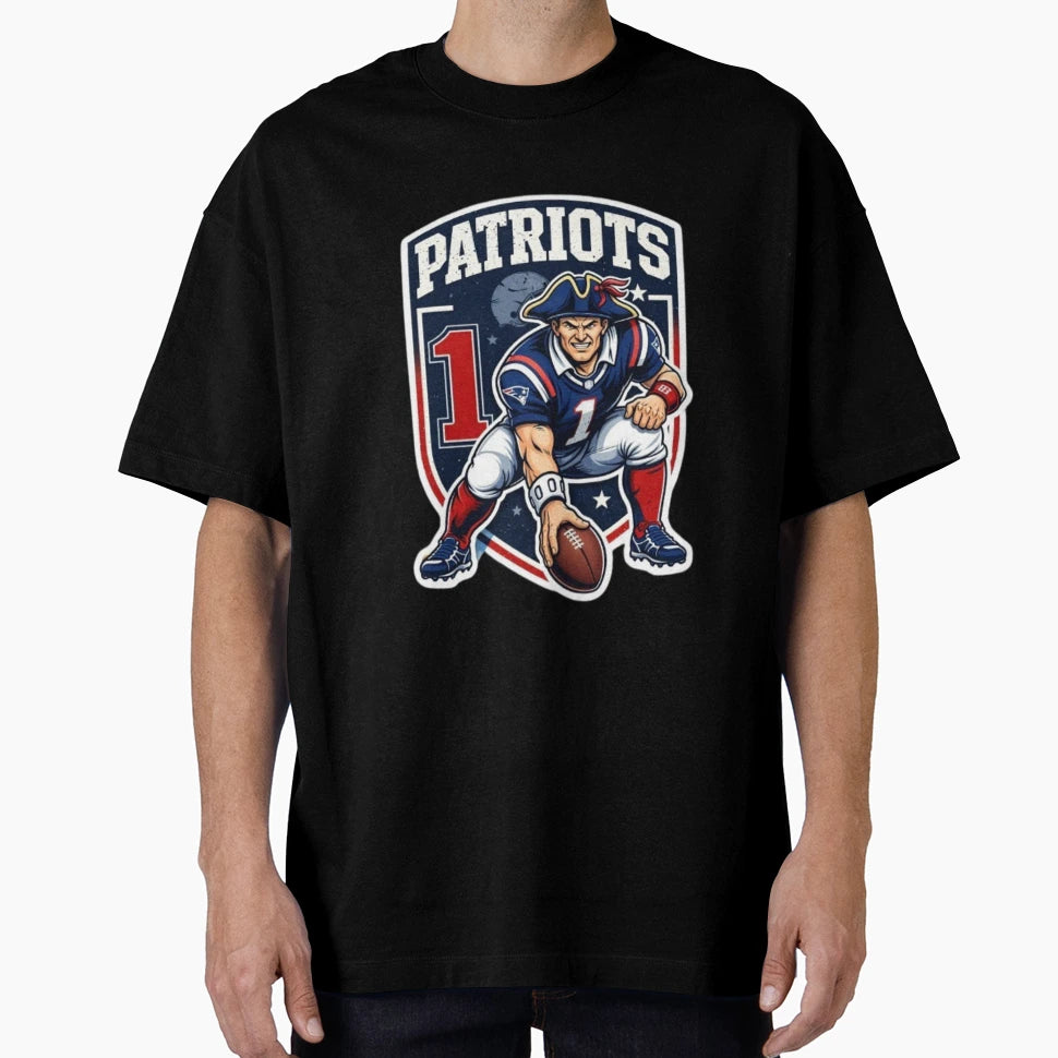 Patriots Warrior T-Shirt - Streetwear Style Unisex - T-Shirt, Sweatshirt, Hoodie