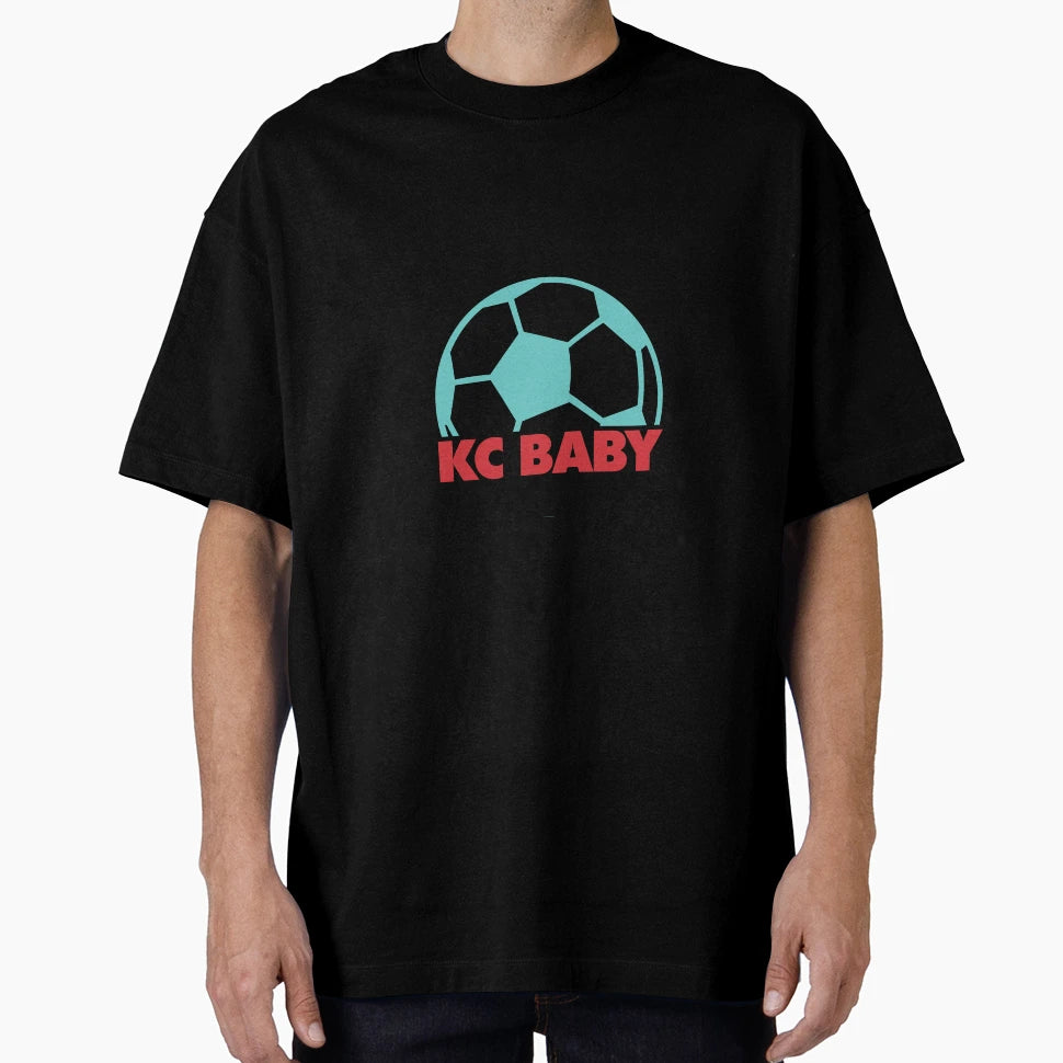 Kc Soccer Ball Logo T-Shirt - Minimalist Print for Adults - T-Shirt, Sweatshirt, Hoodie