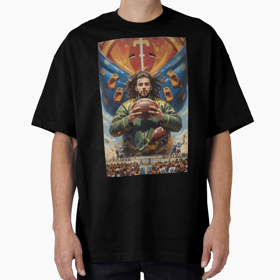 God American Football T-Shirt - Trendy Graphic for Adults - T-Shirt, Sweatshirt, Hoodie