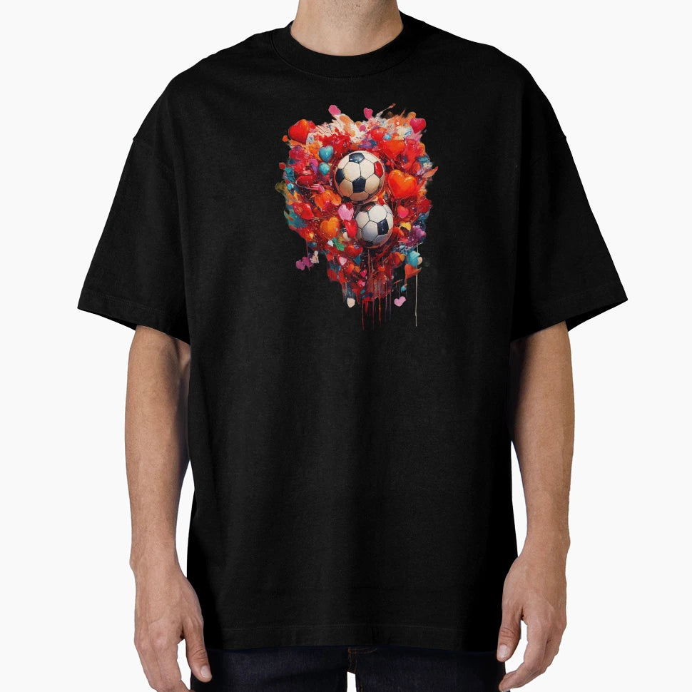 Love Soccer T-Shirt - Unique Graphic for Adults - T-Shirt, Sweatshirt, Hoodie