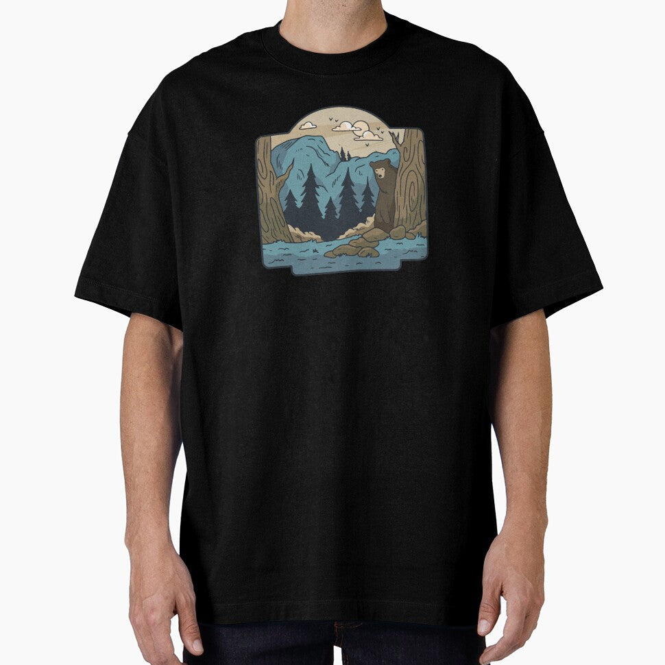 Bear mountain by zaher97 - Adult & Kids T-Shirts, Sweatshirts & Hoodies apparel design preview 1