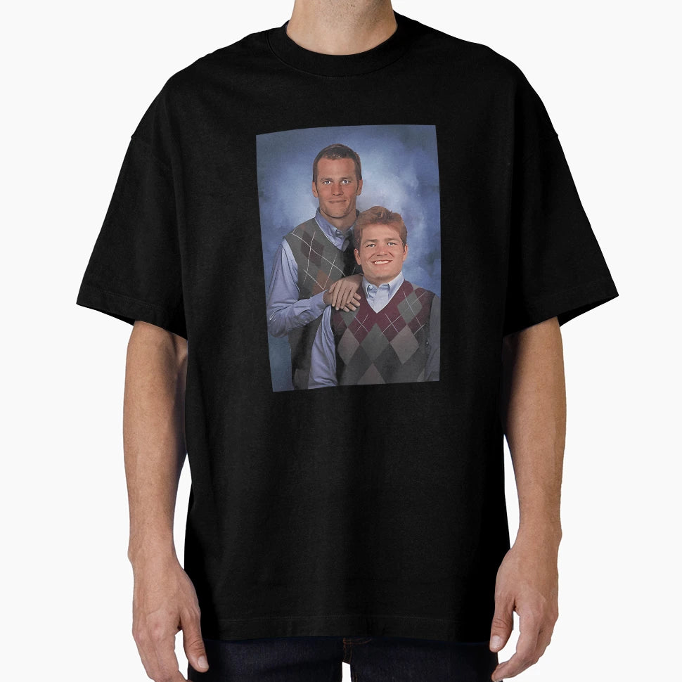 Brady And Maye Stepbrothers Football T-Shirt - Novelty Apparel for Adults - T-Shirt, Sweatshirt, Hoodie