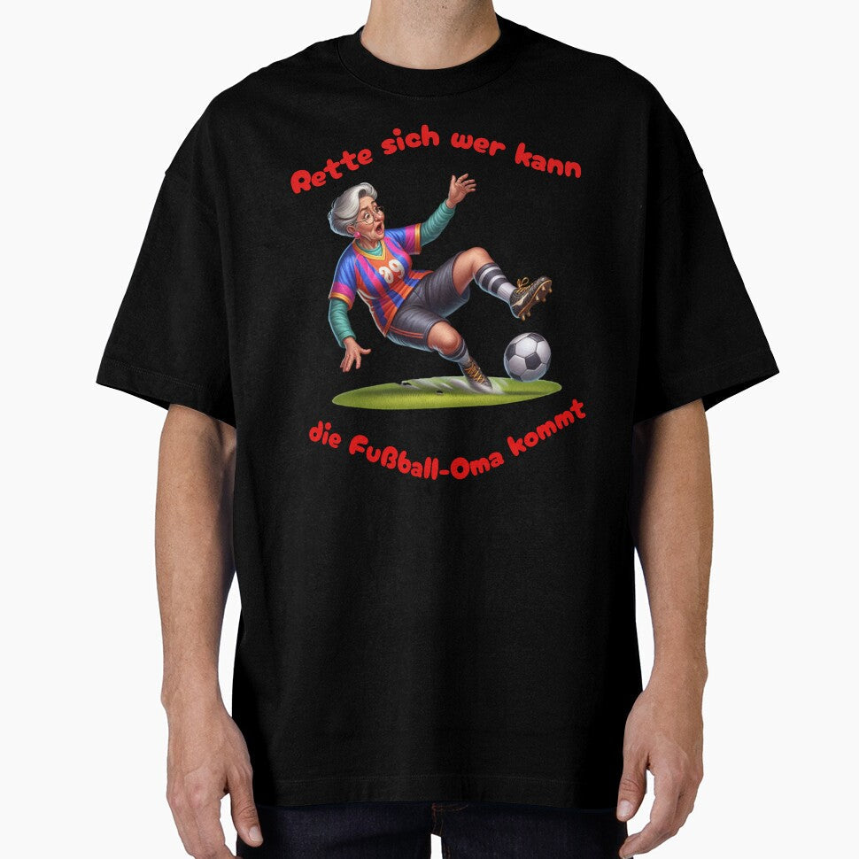 Save yourself if you can, the soccer grandma is - Adult & Kids T-Shirts, Sweatshirts & Hoodies apparel design preview 1