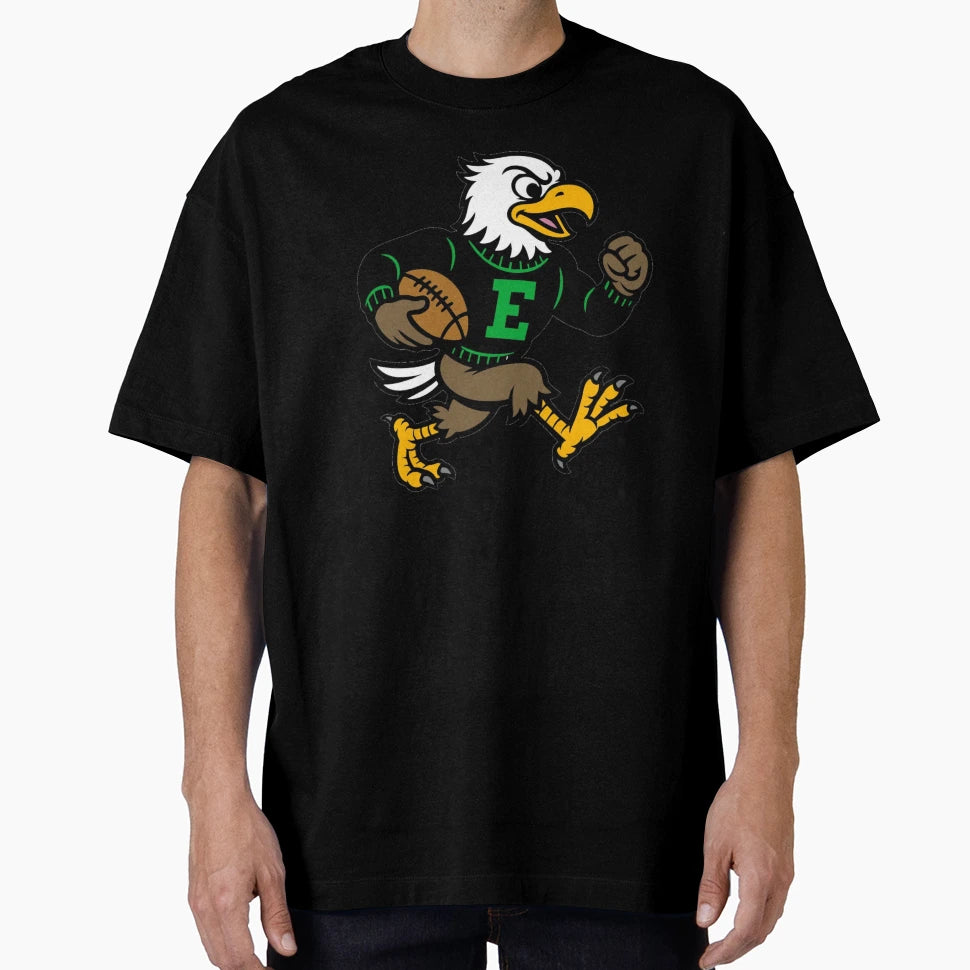 Eagle Football Mascot T-Shirt - Graphic Print Men Women - T-Shirt, Sweatshirt, Hoodie