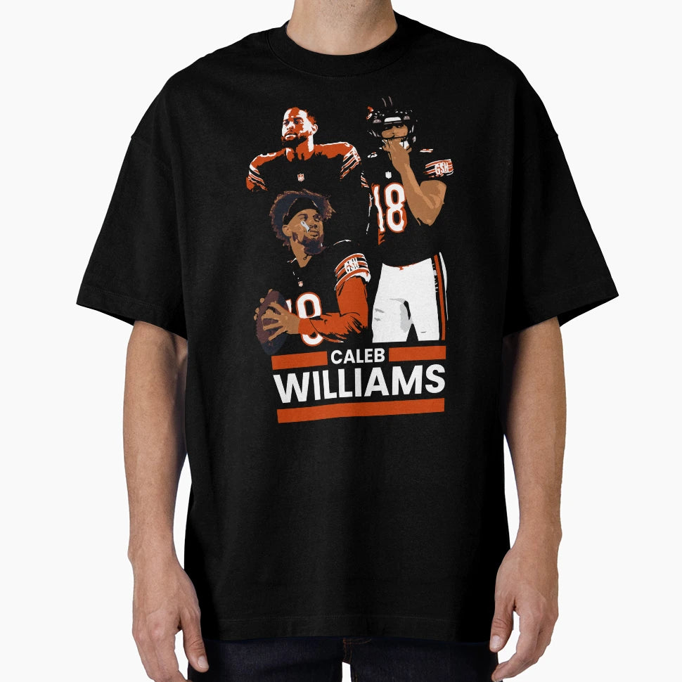 Da Bears Inspired CW Chicago Qb 18 T-Shirt - Unique Graphic Men Women - T-Shirt, Sweatshirt, Hoodie