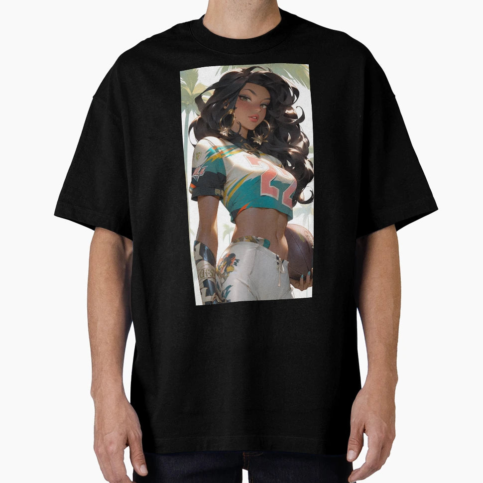 American Football Player T-Shirt - Minimalist Print Men Women - T-Shirt, Sweatshirt, Hoodie