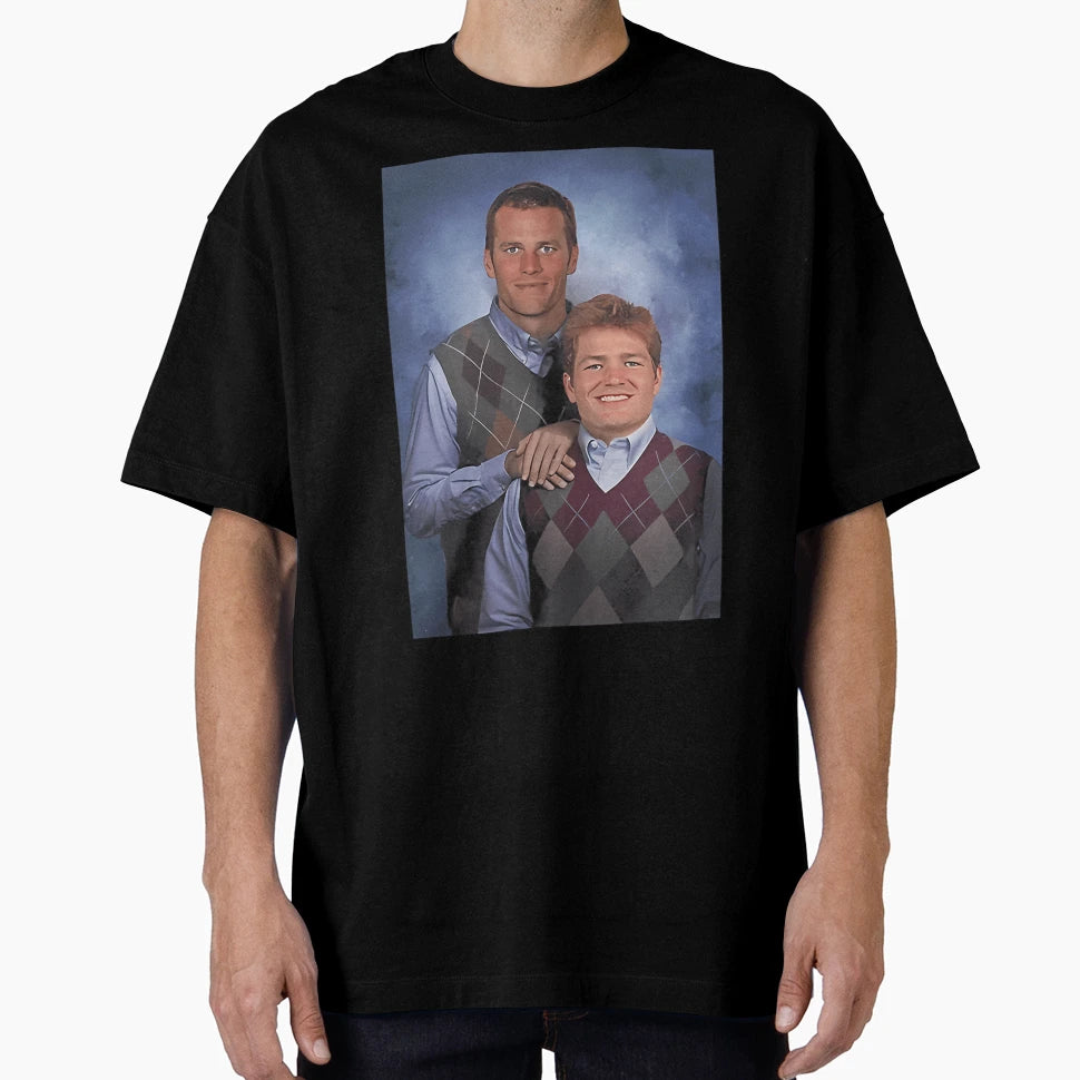 Brady And Maye Stepbrothers Football T-Shirt - Graphic Print Men Women - T-Shirt, Sweatshirt, Hoodie