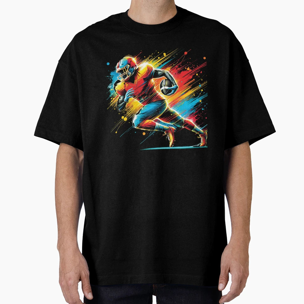 American Football Game Day Vibes T-Shirt - Novelty Apparel for Adults - T-Shirt, Sweatshirt, Hoodie