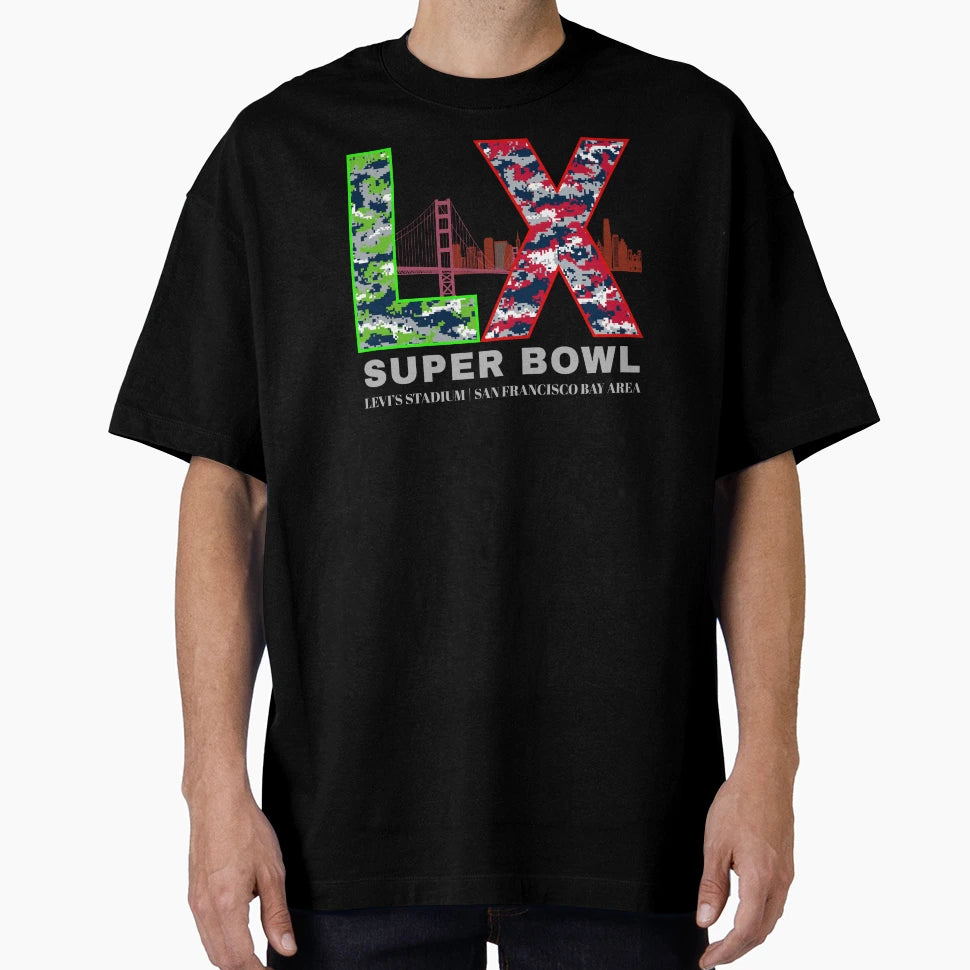 Super Bowl 2026 T-Shirt - Streetwear Style Men Women - T-Shirt, Sweatshirt, Hoodie