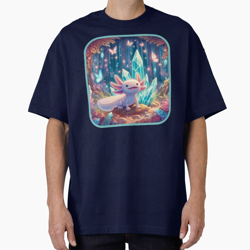 Axolotl Art #60 Lovers by ksgraphics222 - Adult & Kids T-Shirts, Sweatshirts & Hoodies apparel design preview 1